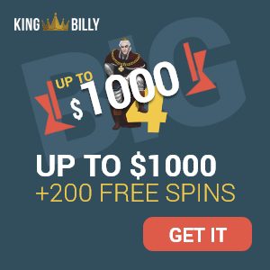 King Billy Casino Free Spins No Deposit